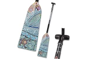 Hornet Watersports Dragon Boat Paddle - Crush Design - Adjustable Carbon Fiber Dragon Boat Paddle - IDBF Approved - Dragon Boat Accessories - Dragonboat Paddles