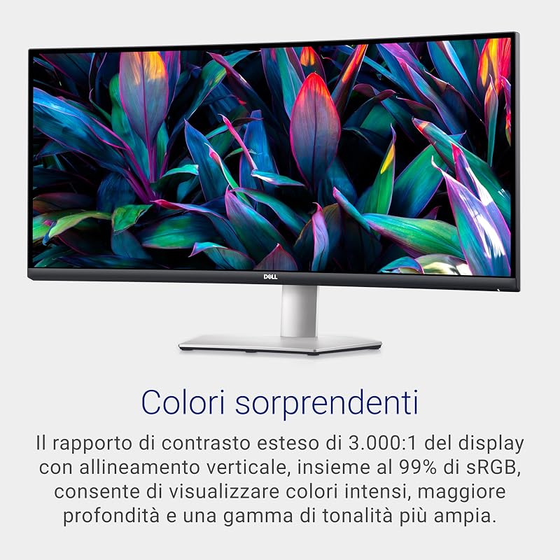 34 USB-C Monitor - S3423DWC, WQHD (3440x1440), 100Hz, VA, 4ms
