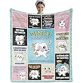 NEXVSGL Dental Assistant Gifts for Women, Dental Assistant Week Gifts, Dental Assistant Must Haves, Dental Assistant Appreciation Week Gifts Blanket 60" x 50", Birthday Gifts for Dental Assistants