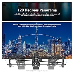 NEEWER Motorized Camera Slider, 39.4"/100cm Carbon
