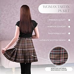 Scottish Tartan Kilts for Women I Traditional