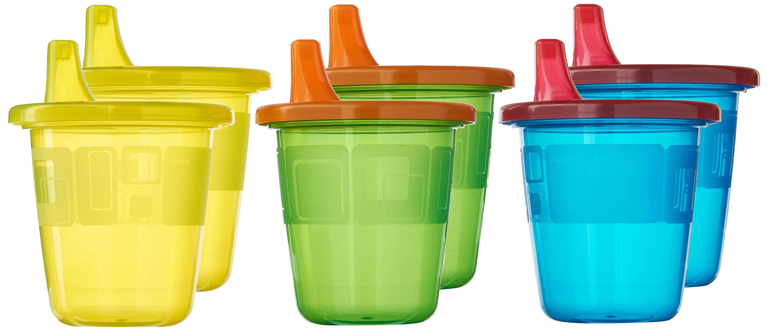 The First Years Take & Toss SpillProof 7 oz Sippy Cups 6 ea Assorted