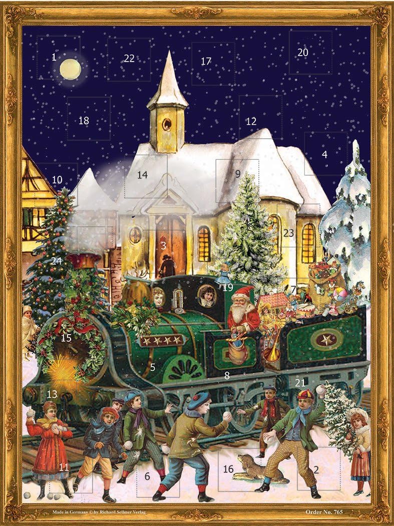 Advent Calendar "Christmas Train"