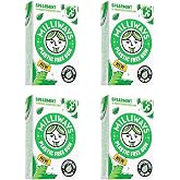 Milliways Spearmint Chewing Gum | Plastic Free | 40 Pcs (4 Packs of 10) | Plastic Free, Xylitol, Plant-based, Aspartame Free, Sugar Free, Gluten Free, NON-GMO, Vegan, Kosher, Natural Chewing Gum