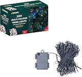 The Christmas Workshop 71160 Multi-Coloured 200 LED Christmas Lights 19.9m view 6