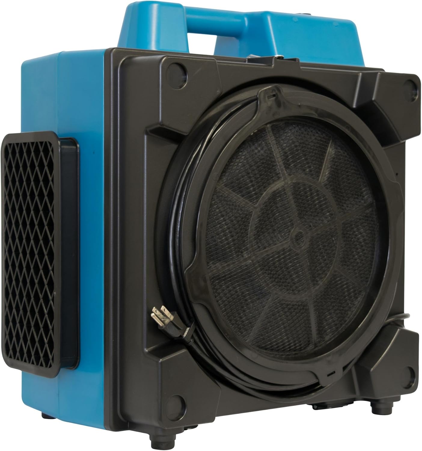 XPOWER X-3580 Professional 4 Stage Filtration HEPA+ Activated Carbon Filters Purifier System, Negative Air Machine, Airbourne Cleaner, Scrubber for Water Damage Restoration, Home, Commercial Use