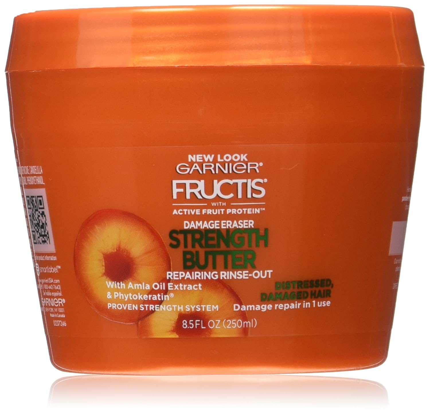 Garnier Fructis Damage Eraser Strength Butter Repairing Rinse-Out, 8.5 fl. oz.