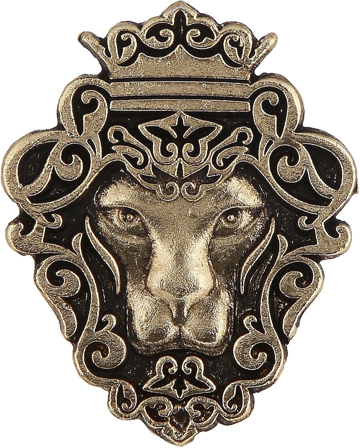 Buy Tripin Gold Lion Shaped Lapel Pin Brooch for Men at Amazon.in