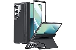 SPIDERCASE for Samsung Galaxy Z Fold 7 Case, Built-in [Kickstand] [Screen Protector] [Rugged Hinge Protection] Military Grade Drop Protection, Full Body Protective Case for Galaxy Z Fold 7, Black