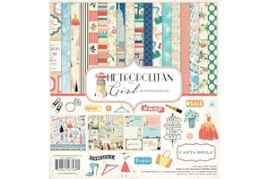 Carta Bella Paper Company CBMG60016 Metropolitan Girl Collection Kit