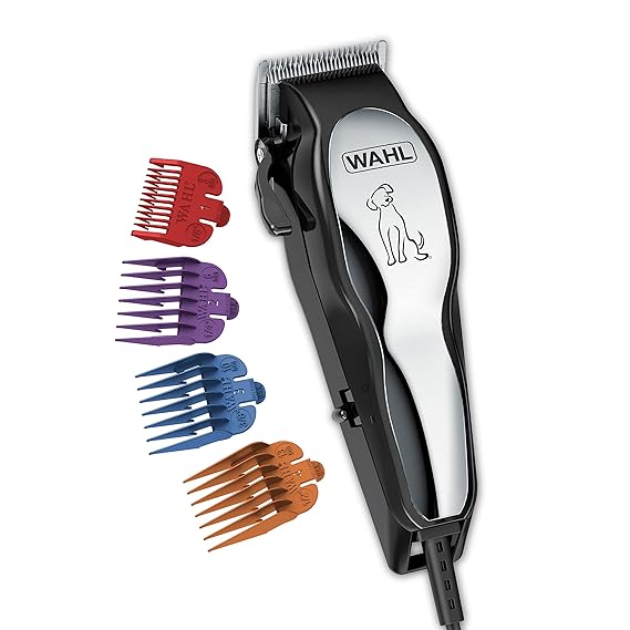 Wahl Deluxe Series 13 Piece PetPro Grooming Kit (Chrome Grey) Amazon