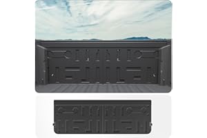 Thinzyou Tailgate Mat Compatible with 2021-2025 2026 Ford F150 Truck Bed Mat TPE All Weather Tailgate Liner 2024 F-150 Access