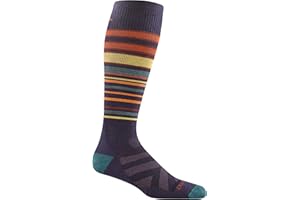 DARN TOUGH VERMONT Darn Tough Men's Snowpack Over-the-Calf Midweight Ski & Snowboard Socks (Style 8017)