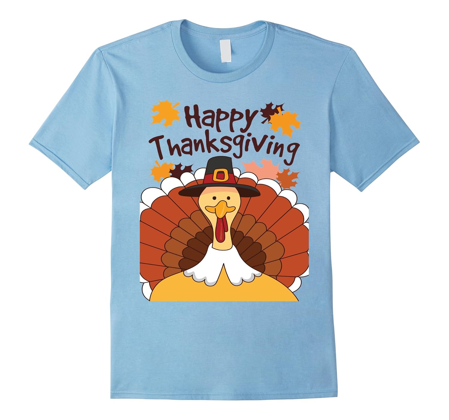 GIANT TURKEY T-Shirt Funny HAPPY THANKSGIVING Holiday-Rose