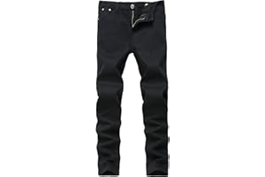 FREDD MARSHALL Men's Skinny Slim Fit Stretch Straight Leg Fashion Jeans Pants