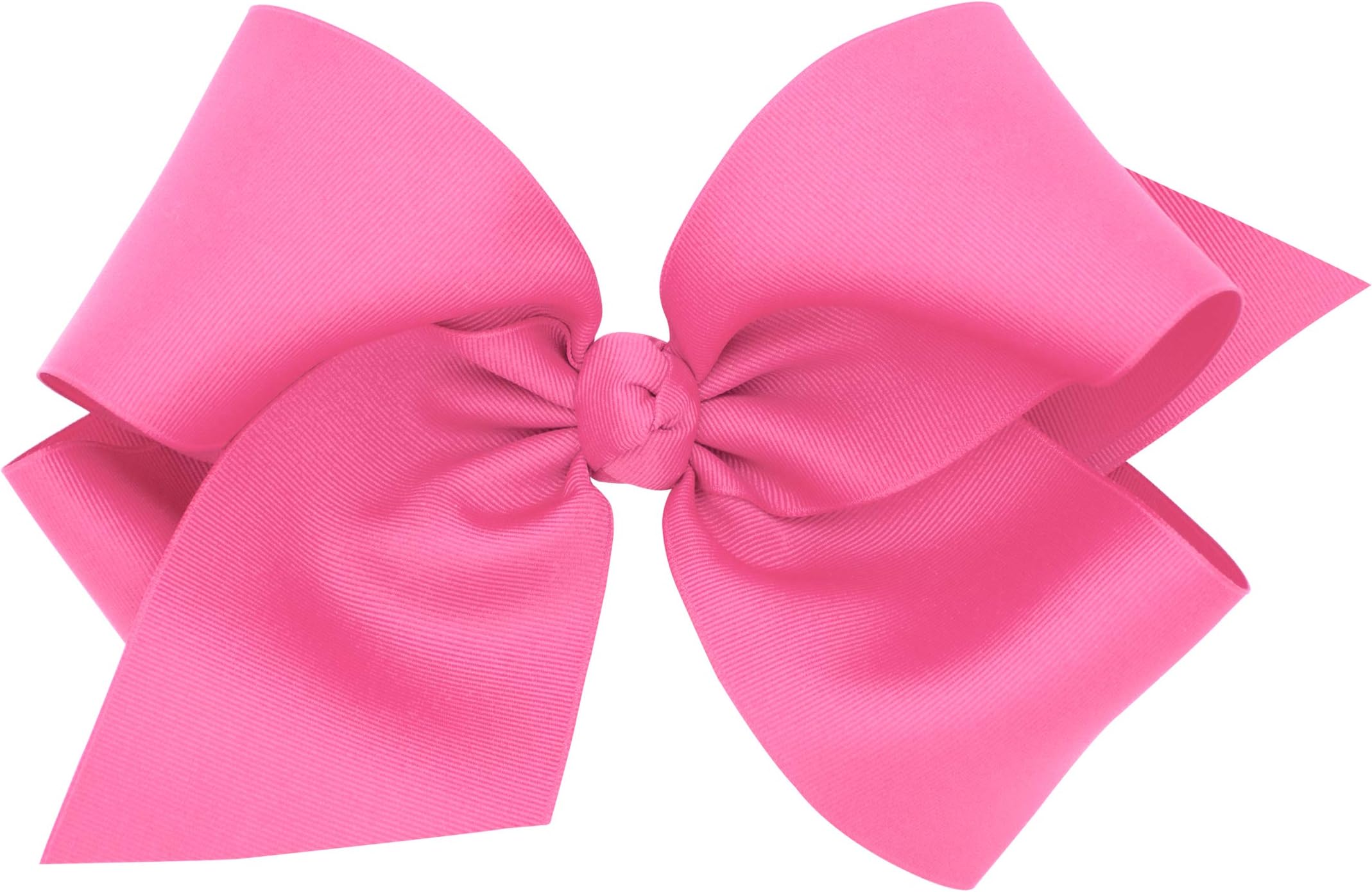 Baby Girls' Colossal Classic Grosgrain Hair Bow on a French Clip w/Knot Wrap Center