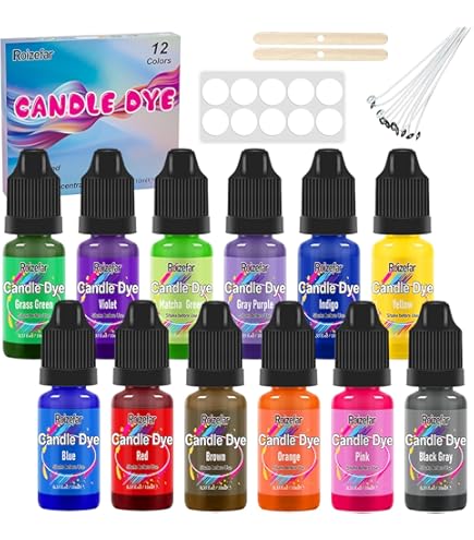 Amazon.com: CANDLEWIC'S 16PK Highly Concentrated Liquid Candle Dyes