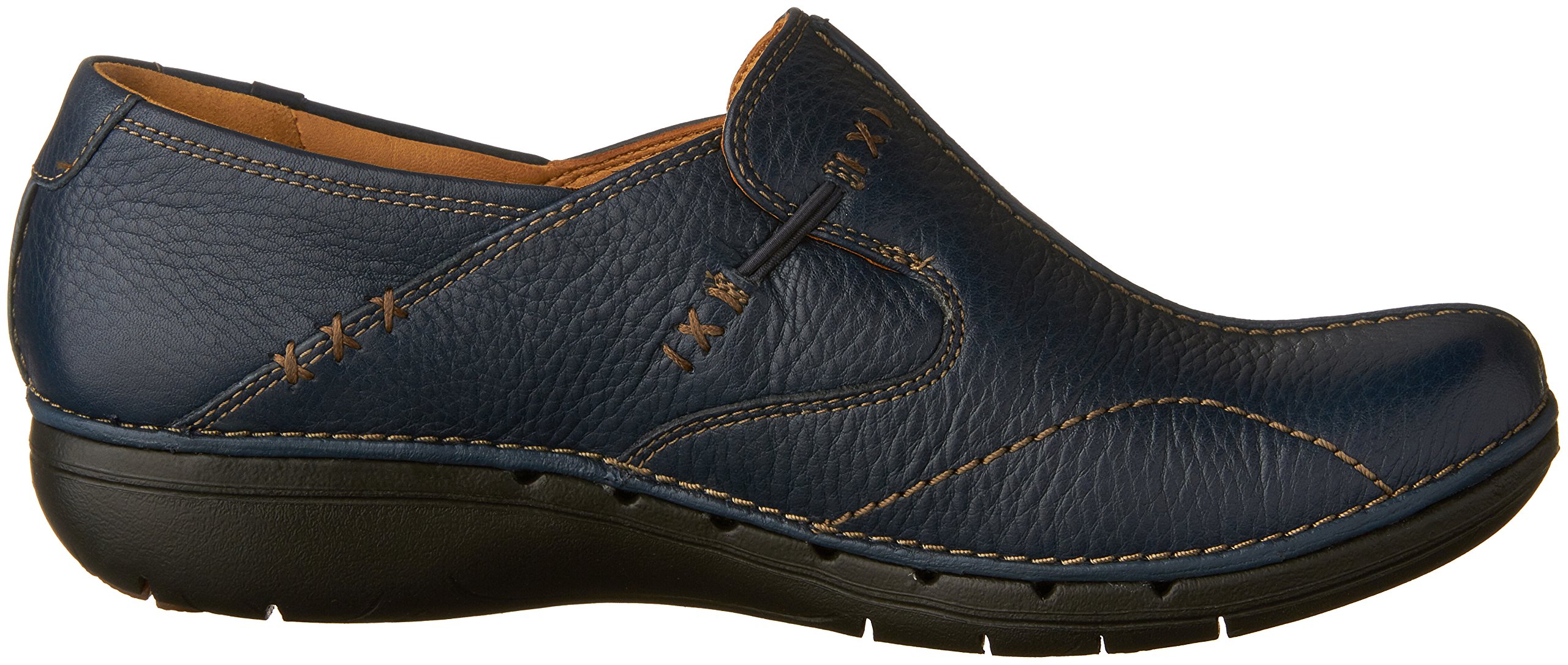 CLARKS Women's Un.Loop, Black Leather, 5 M US - Choose SZ/color for sale online