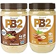 PB2 Powdered Peanut Butter Bundle - Original PB2 and Cocoa PB2 Peanut Butter Powder (Two 16oz Jars)