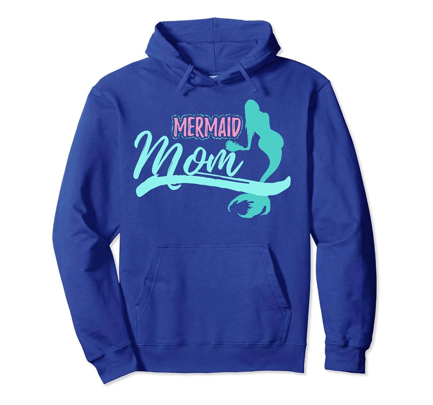 Mermom Mermaid Mom Hoodie Personalized Mother's Day Gift-anz