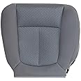 GXARTS Driver Side Bottom Lower Replacement Cloth Seat Cover Steel Gray Compatible with Ford F150 2011 2012 2013 2014