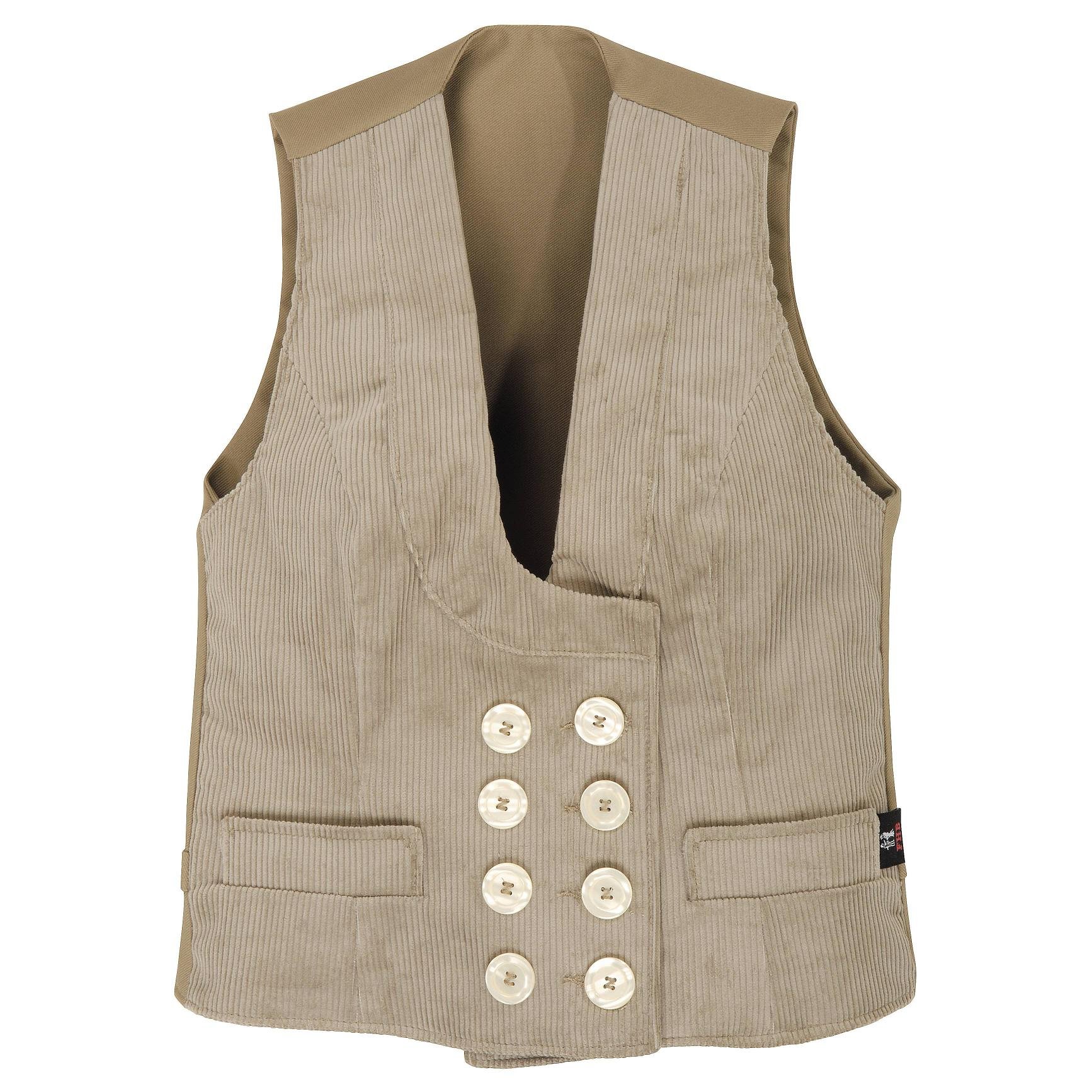 FHB 20015-13-38 Size 38 "Genuacord Hilde" Guild Vest - Beige