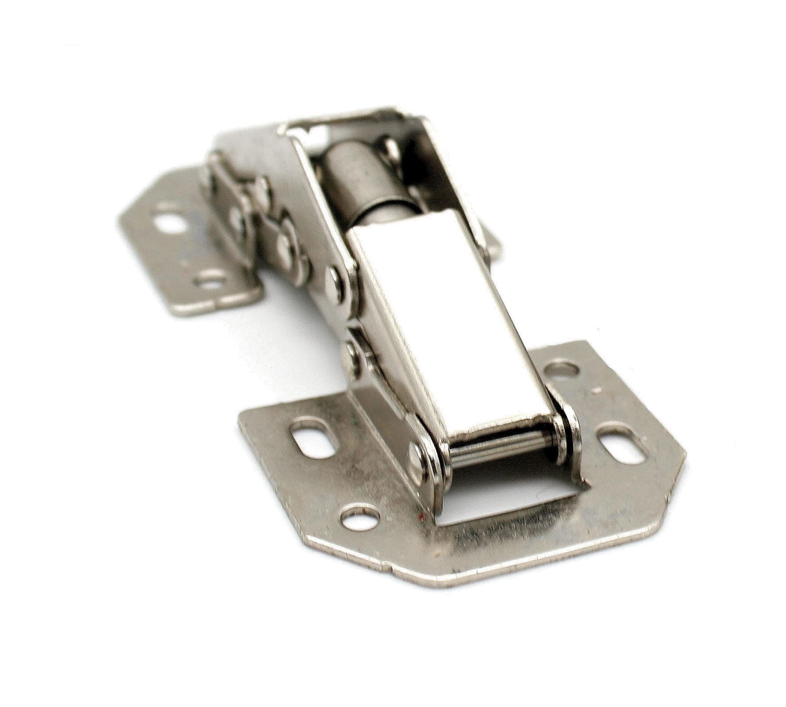 DOJA Barcelona Soft Close Hinges, Kitchen Door Hinges, Soft Close Damping, Kitchen Door, Damping 4 Pcs 104 X 44 MM 90 Degree Concealed Cabinet Nickel-Plated Steel Cup Hinge for Interior Cabinet...