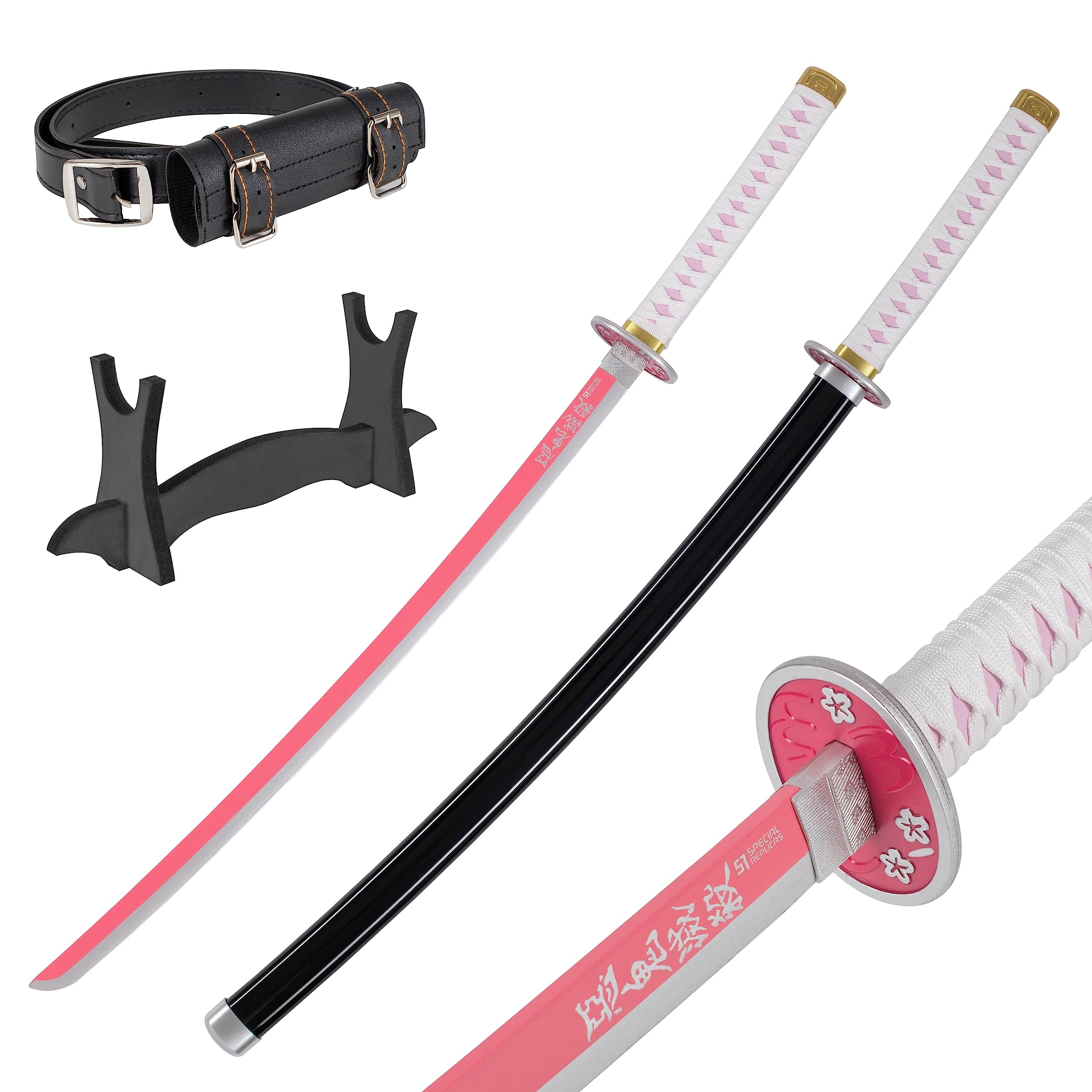 57 SPECIAL REPLICAS Anime Katana Cosplay Sword 105 cm / 41 inch – Bamboo Katana for Daemon Slayer Fans – Daemon Slayer Sword — image 1