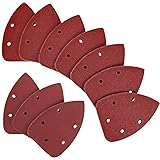 Coceca 50pcs Mouse Detail Sander Sandpaper Sanding