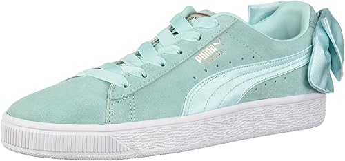 puma suede bow sneakers