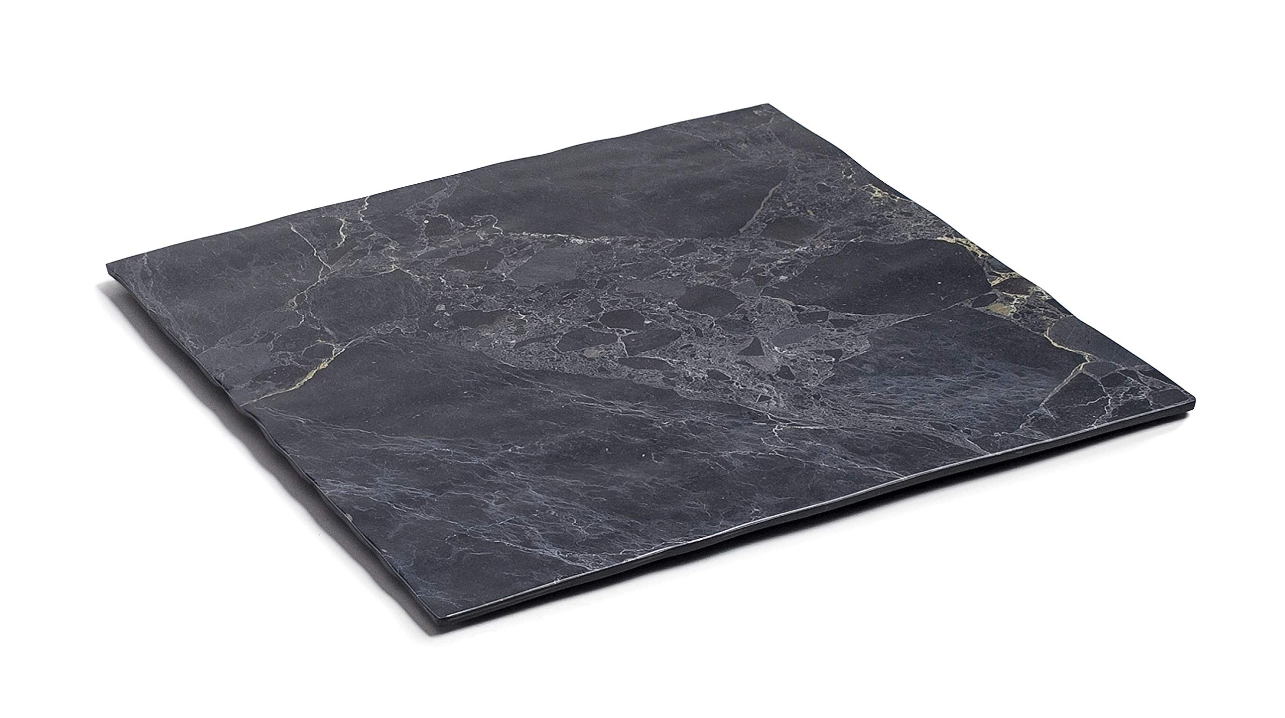 Lacor 63187 63187 Square Tray BPA Free Marble Style Finish, 28.5 x 28.5 x 0.9 cm, Melamine