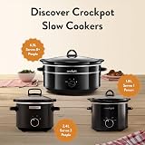 Crock-Pot Slow Cooker 6.5 L Removable Ceramic Bowl Black SCV655B view 7