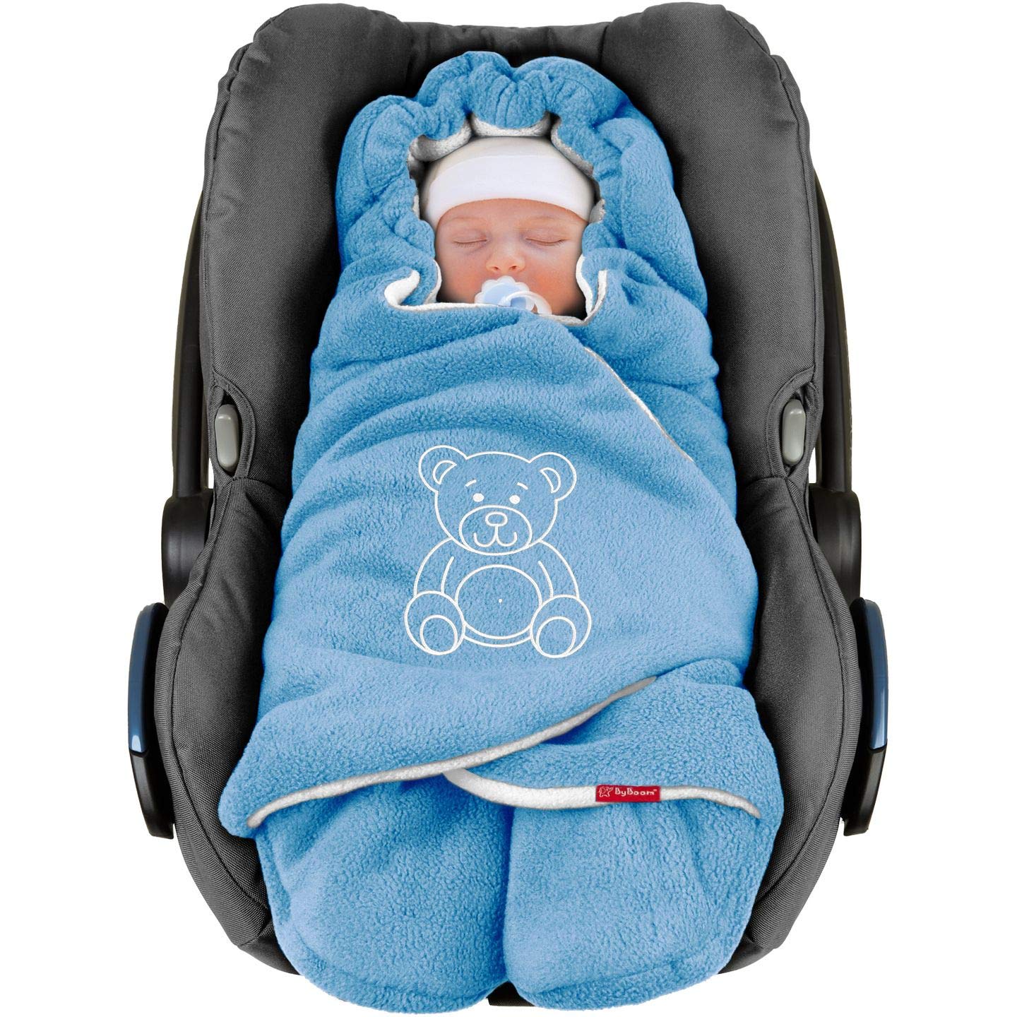 Buy ByBoom Baby Swaddling Wrap, Car Seat and Pram Blanket for Winter