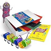 Wikki Stix Big Count Box, 468 13 Colors in Cool Storage Box with a 12 Page idea Booklet, Made in The USA