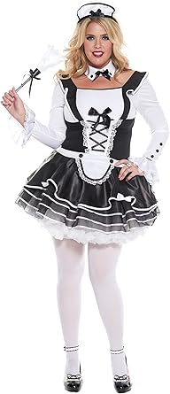 plus size french maid costume amazon
