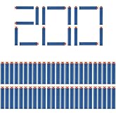 Little Valentine 200 Universal Suction Darts for Nerf N-Strike Elite …