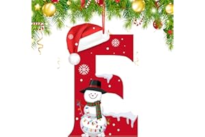 Christmas Ornaments 2025, Alphabet Ornaments, Christmas Tree Hanging Decorations, Large 4.72 in Letters Christmas Ornaments, 