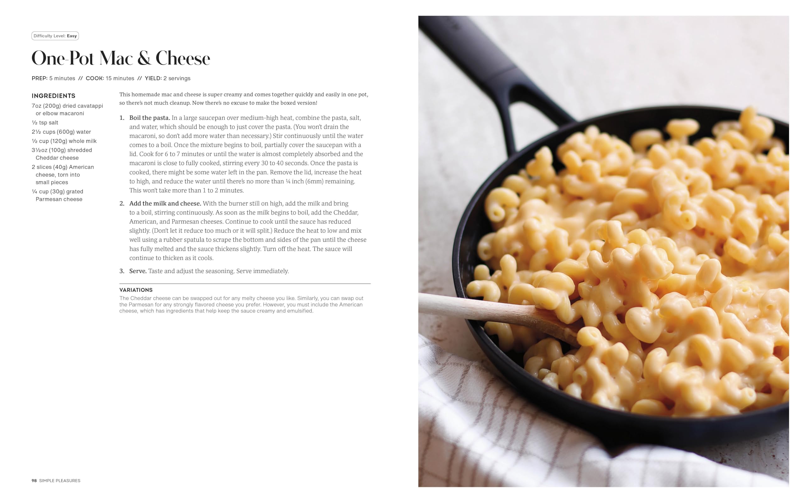 Simple Pleasures: Easy Recipes for Everyday Indulgence