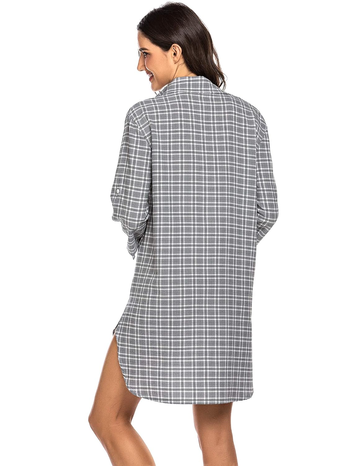 Ekouaer Womens Swimsuit Beach Cover Up Shirt Bikini Beachwear Bathing