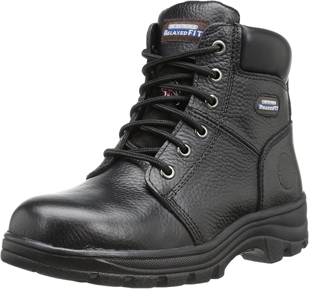 skechers steel toe work boots uk