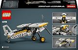 LEGO Technic Bush Plane 42198 Zebra Print Airplane Toy 8+ Model Engine view 12