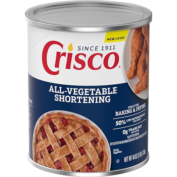 CRISCO ALL-VEGETABLE SHORTENING, 48 OUNCE