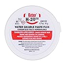 Oatey 30130 Water Soluble Flux, 1.7 Oz, Paste, Off-White To To, Light Yellow