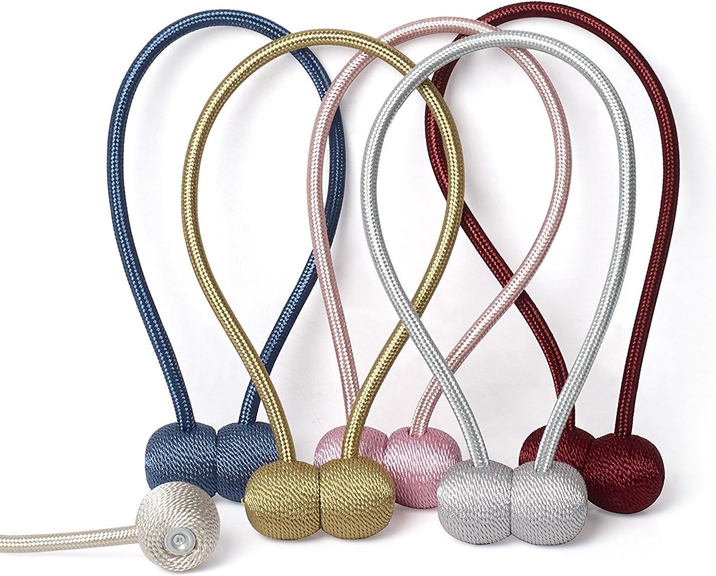 Classic Rope / Tassel Curtain Tiebacks Holdbacks Natural Amazon.co