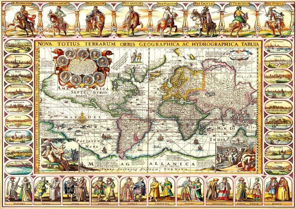 Erbe Flucht Glatt schmidt puzzle antike weltkarte ...