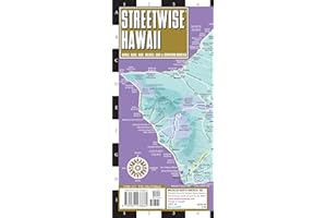 Streetwise Hawaii Map: Laminated Hawaii, Kauai, Maui, Molokai, Oahu & Downtown Honolulu (Michelin Streetwise Maps)