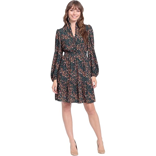Marie Oliver Kinsley Dress Orchid Leaf XS at Amazon Women's