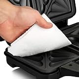 Global Gourmet Deep Fill 4 Slice Sandwich Toaster 900W Non Stick Plates view 5