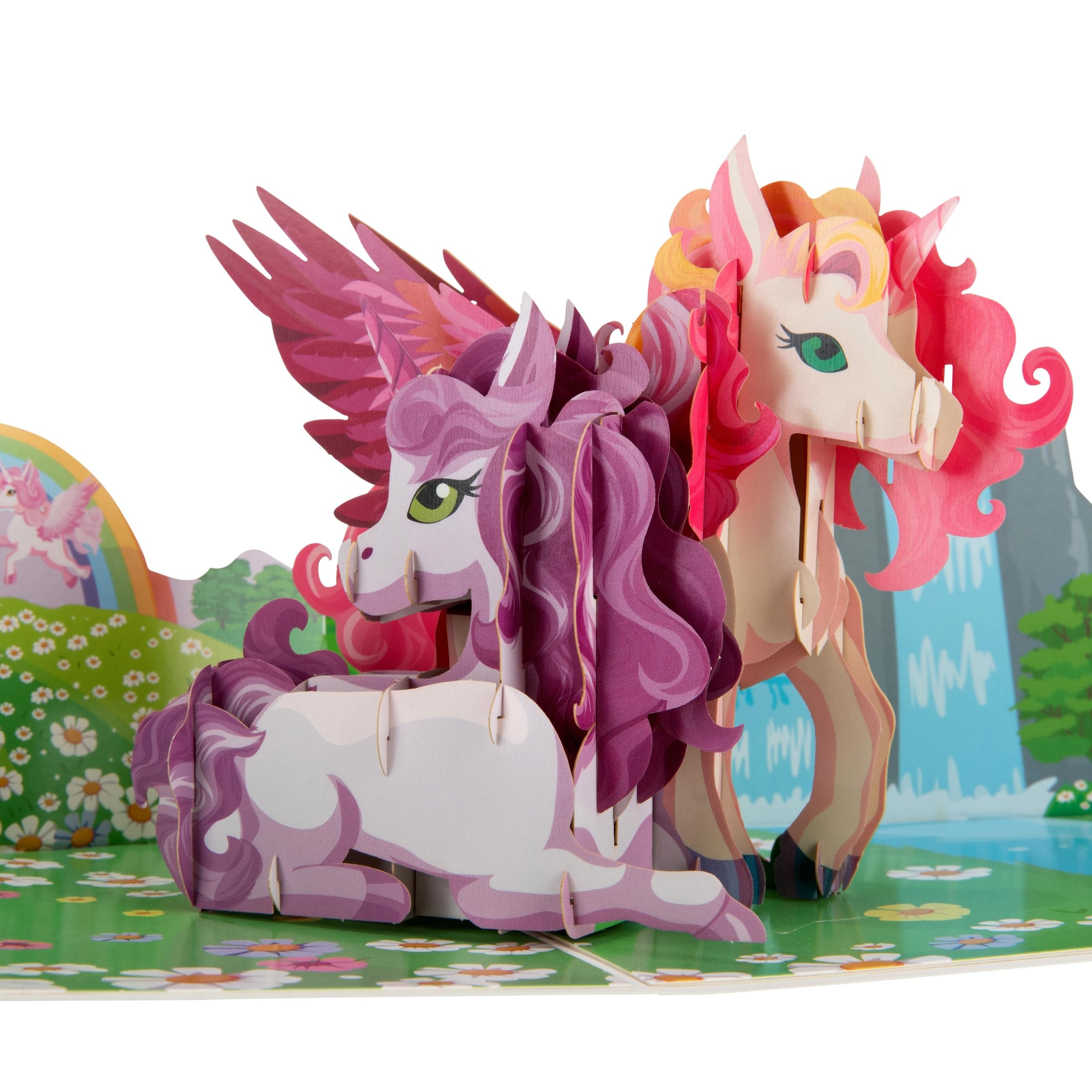 Cardology - Unicorn Pop-Up Card | 3D Birthday Greetings For Kids, Unicorn Lover Gift For Girls