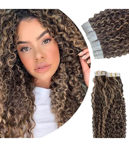Amazon.com : Flat Tip In Hair Extensions Natural Wave  display picture 1
